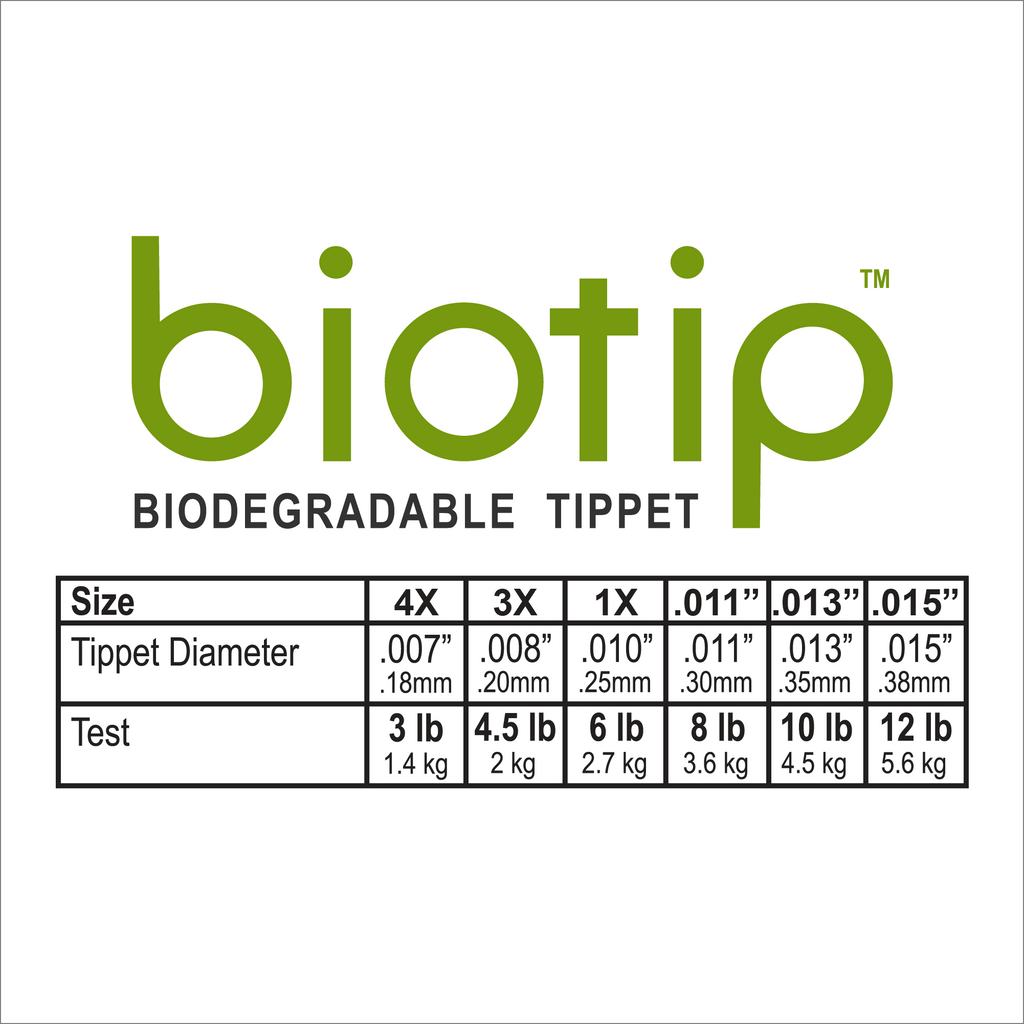 3 lb (1.4 kg) Biodegradable Tippet