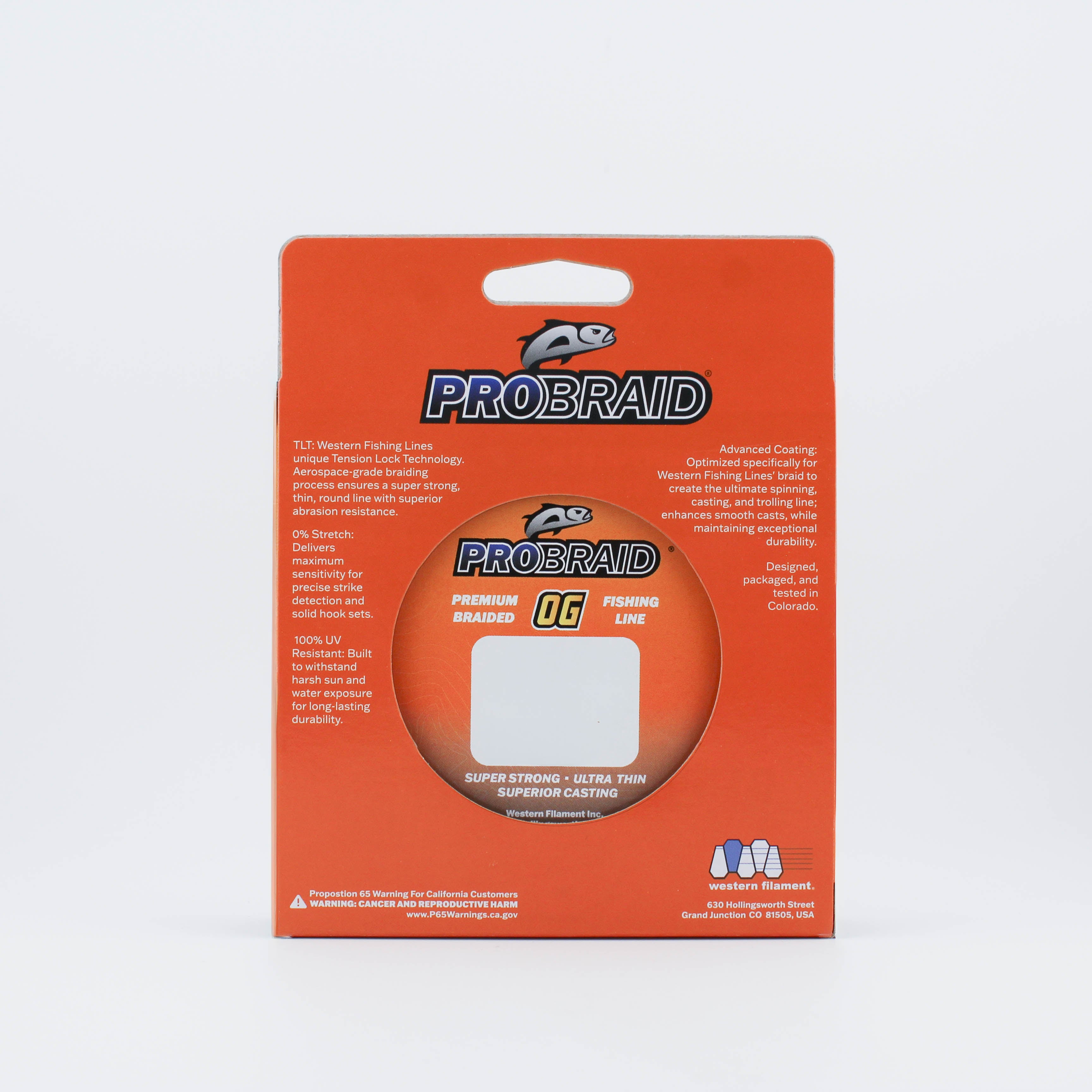 Probraid OG 8X (Orange) – Western Fishing Lines